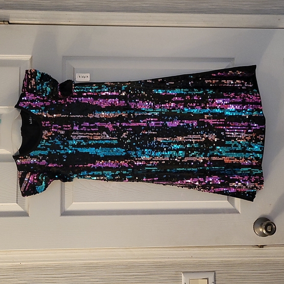 Girls Sequin Dress - Picture 1 of 4